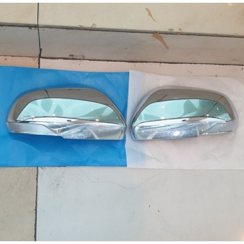 Jual Cover Tutup Spion Chrome Crum Original Asli Mitsubishi New Triton Shopee Indonesia