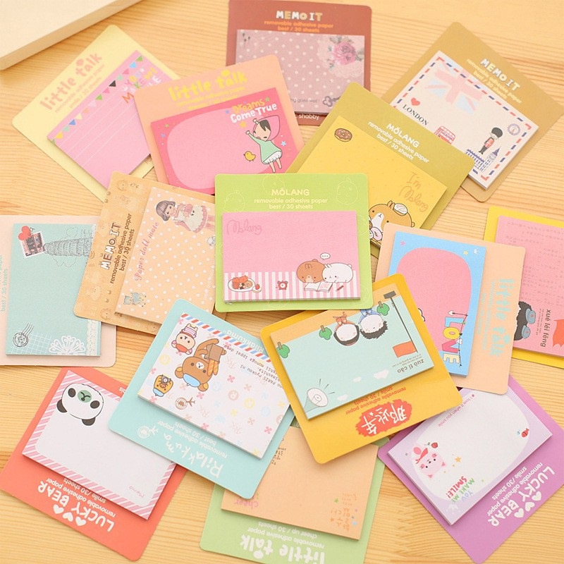 Jual Sticky Note Karakter Lucu Mini Memo | Shopee Indonesia