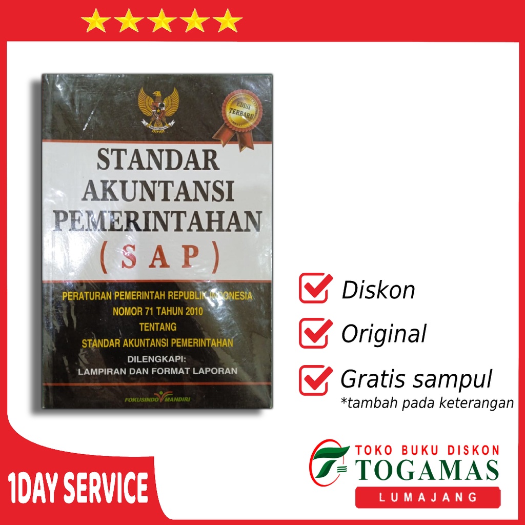 Jual STANDAR AKUNTANSI PEMERINTAHAN (SAP) ED. TERBARU By ANONIM ...