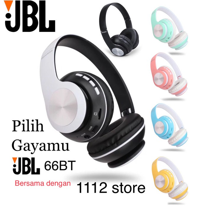 JBL 66BT Headphone Extra BASS JBL 66 BT headphone bluetooth v 5