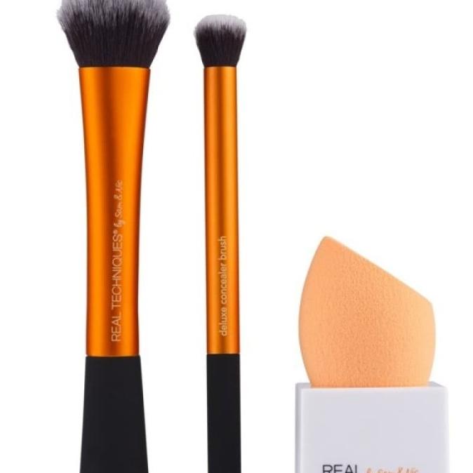 Jual REAL TECHNIQUES Ultimate Base Set (+Cup Holder) | Shopee Indonesia