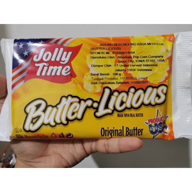 Jual Popcorn Jollytime butterlicious Shopee Indonesia