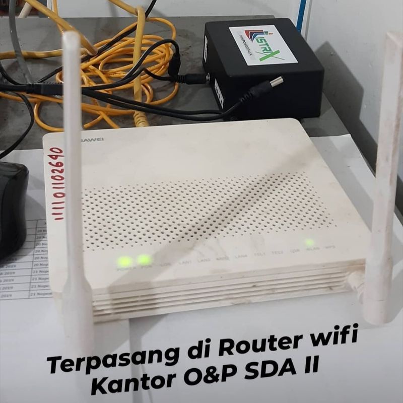 Jual Mini Powerpack DC 12V 4A 60Wh Special edition + USB 5V3A UPS modem ...