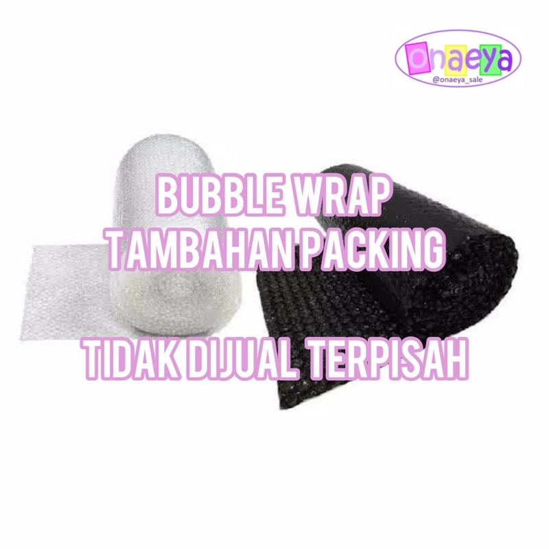 Jual Bubble Wrap tambahan packing ( tidak dijual terpisah ) Shopee