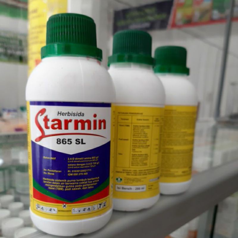 Jual Starmin 865SL 200ml Herbisida Selektif dan Sistemik Pembasmi ...