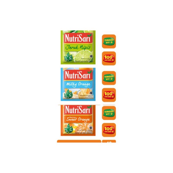 Jual Nutrisari renceng 1 sachet 10 pcs | Shopee Indonesia