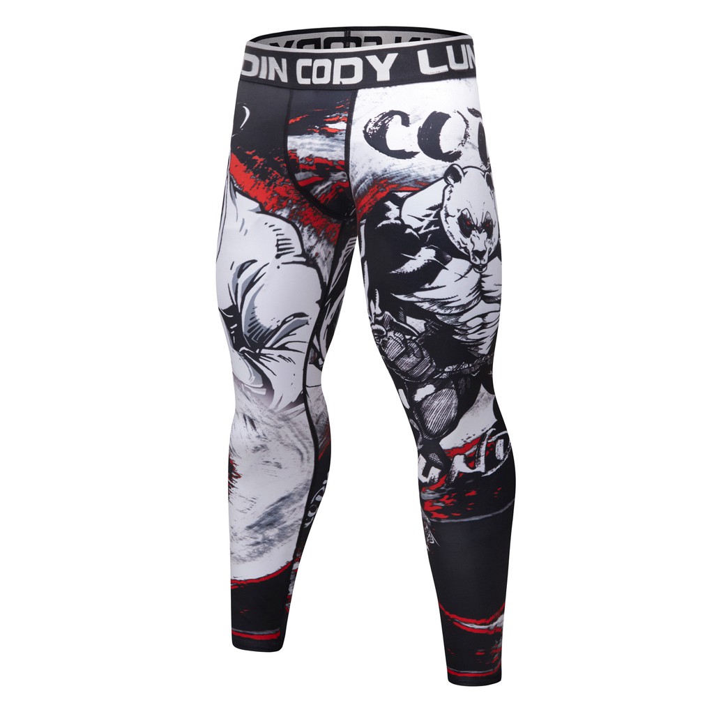 Jual Celana Legging MMA Rash Guard Superhero Jiujitsu Fitness ...