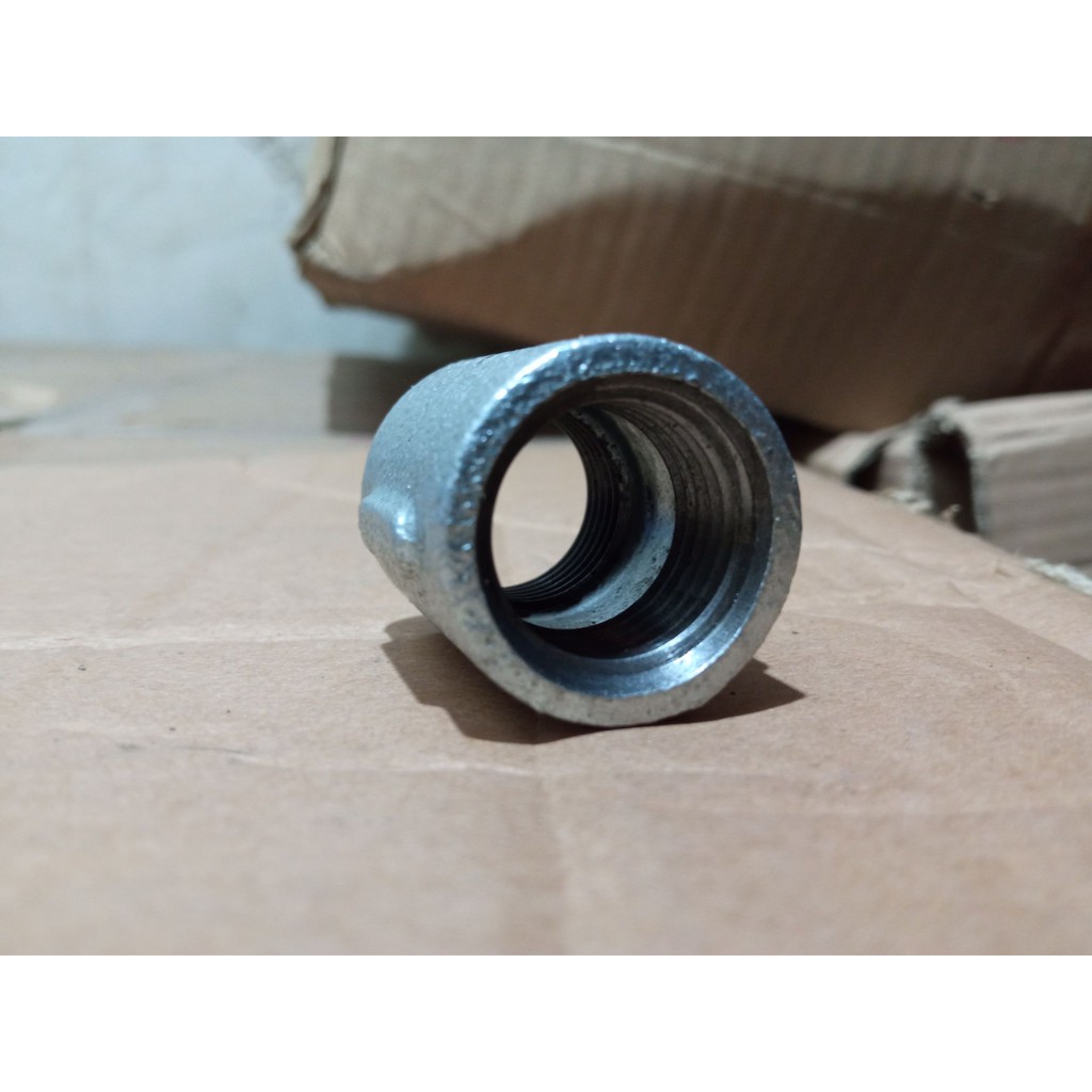 Jual Socket Besi 3/8 inch Sambungan Pipa Air Ledeng Sock Welding Shok ...