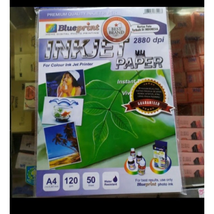 Jual Kertas INJEK PAPER A4 merk Blueprint | Shopee Indonesia