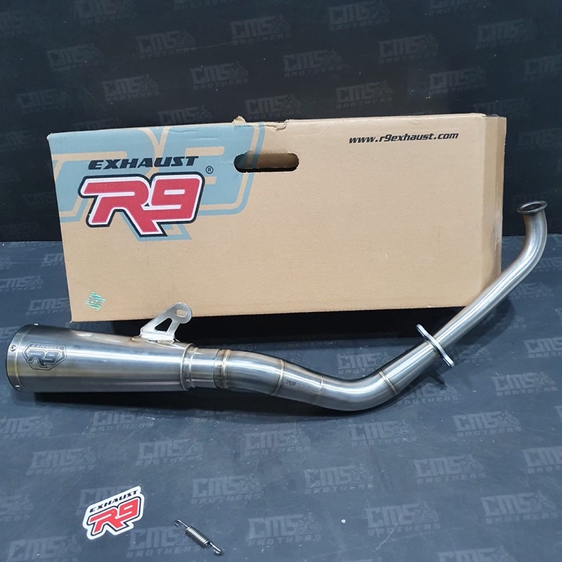 Jual Knalpot Racing R9 Delta Series Stainless Honda PCX 160 Vario 160 ...