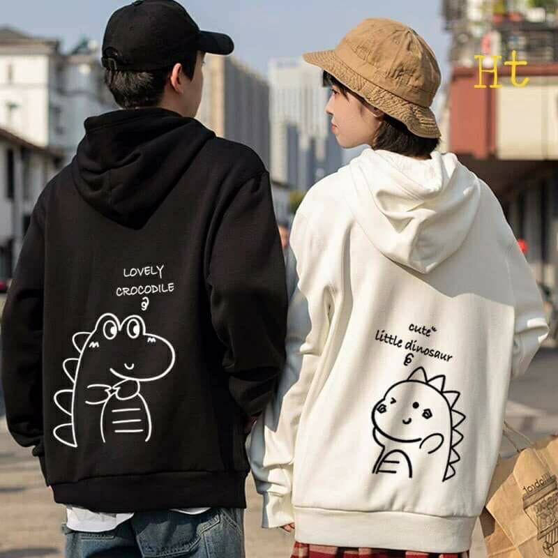 Jual HOODIE COUPLE UNISEX LOVELY DINO FLEECE TEBAL LUCU PREMIUM TERBARU Shopee Indonesia