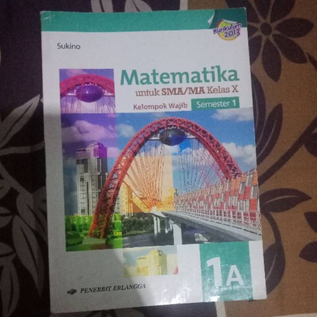 Jual BUKU PAKET ERLANGGA MATEMATIKA 1A | Shopee Indonesia