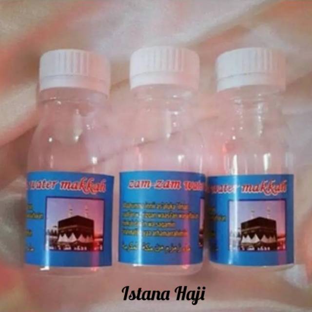 Air Zamzam Mekkah 80ml Zam Zam Water Untuk Oleh-oleh Haji Umroh