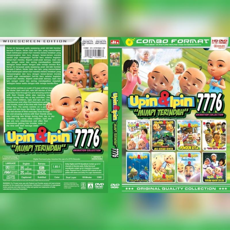 Jual Kaset Animasi Film UPIN IPIN 7776 | Shopee Indonesia