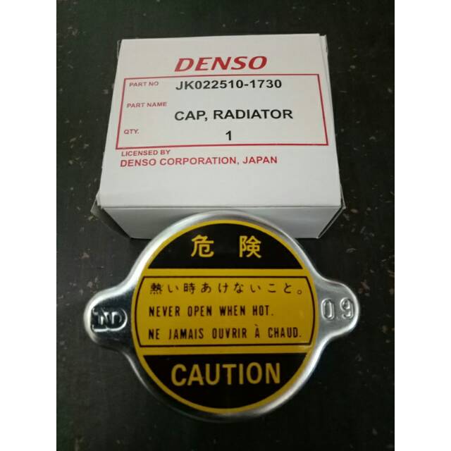 Jual Tutup Radiator Denso JK022510-1730 - Cap Radiator | Shopee Indonesia
