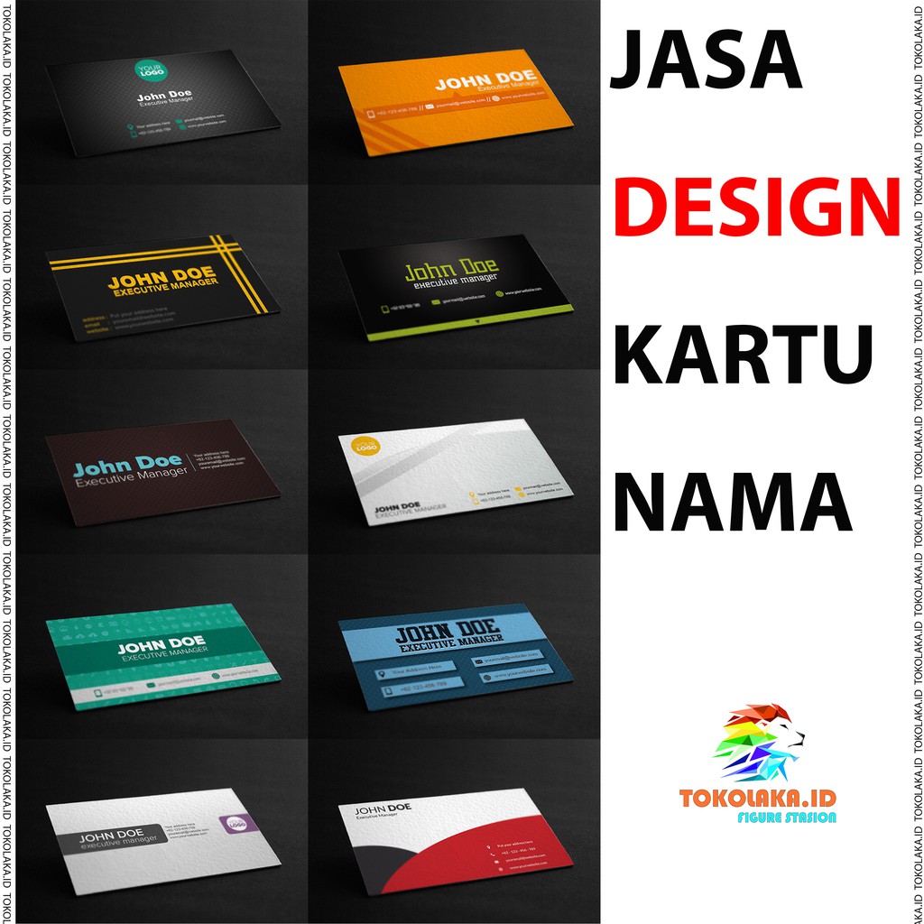 Jual Jasa Design Kartu Nama Jasa Desain Kartu Nama Name Card Kartu Nama Murah Design