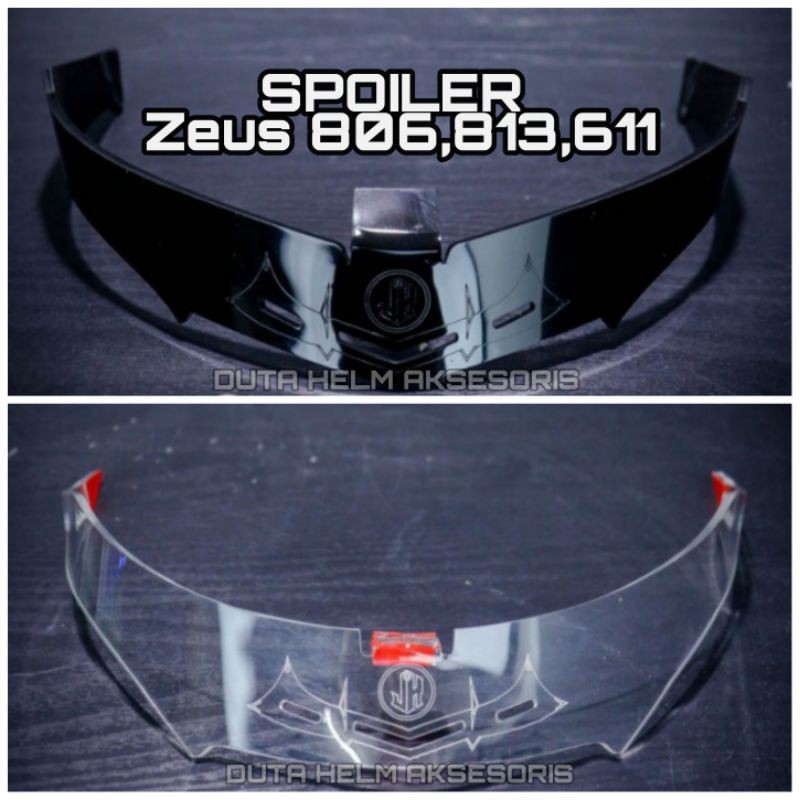 Jual Spoiler Helm Zeus 811 Aksesoris Helm Full Face Termurah | Shopee