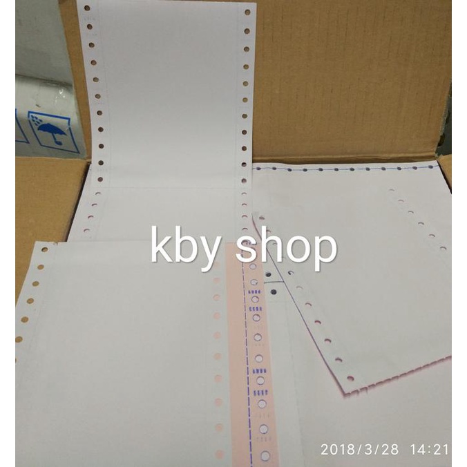 Jual KERTAS WARTEL ISI FULL 2 PLY CONT FORM 9 1/2 : 2 X 11 : 2 RESI POS ...