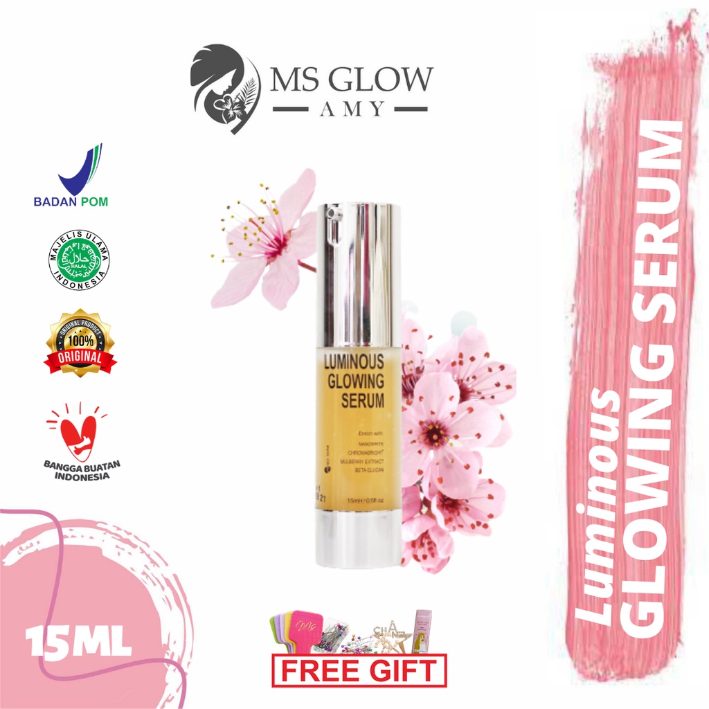 Jual MS GLOW LUMINOUS GLOWING SERUM ORIGINAL | Shopee Indonesia