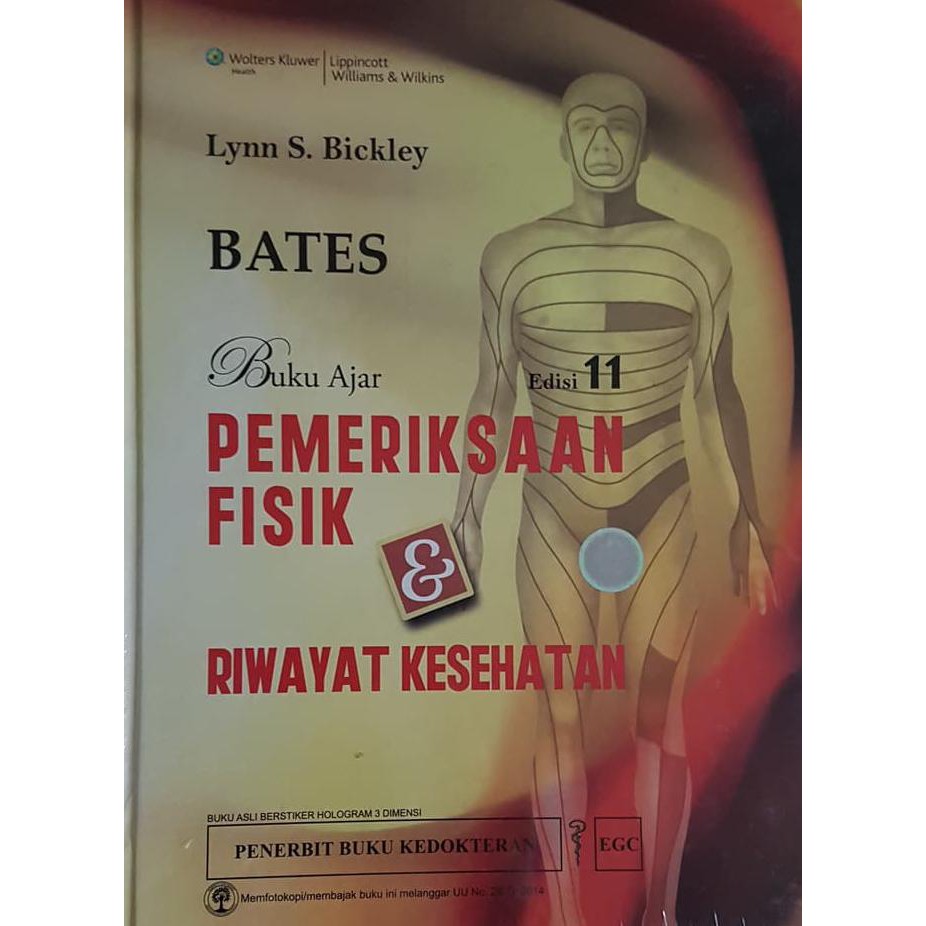 Jual ORIGINAL Bates Buku Ajar Pemeriksaan Fisik & Riwayat Kesehatan 11e ...