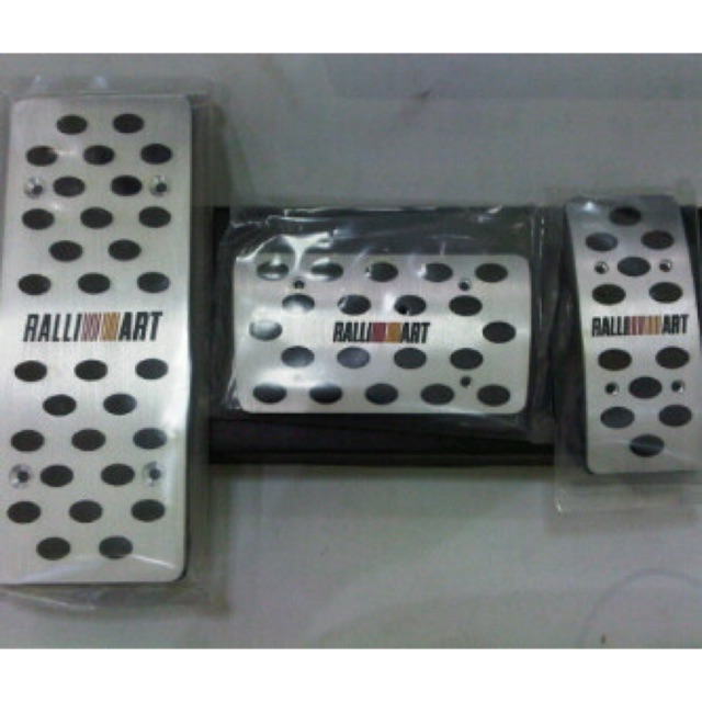 Jual Pedal set Ralliart Mitsubishi Xpander XForce Outlander Pajero ...