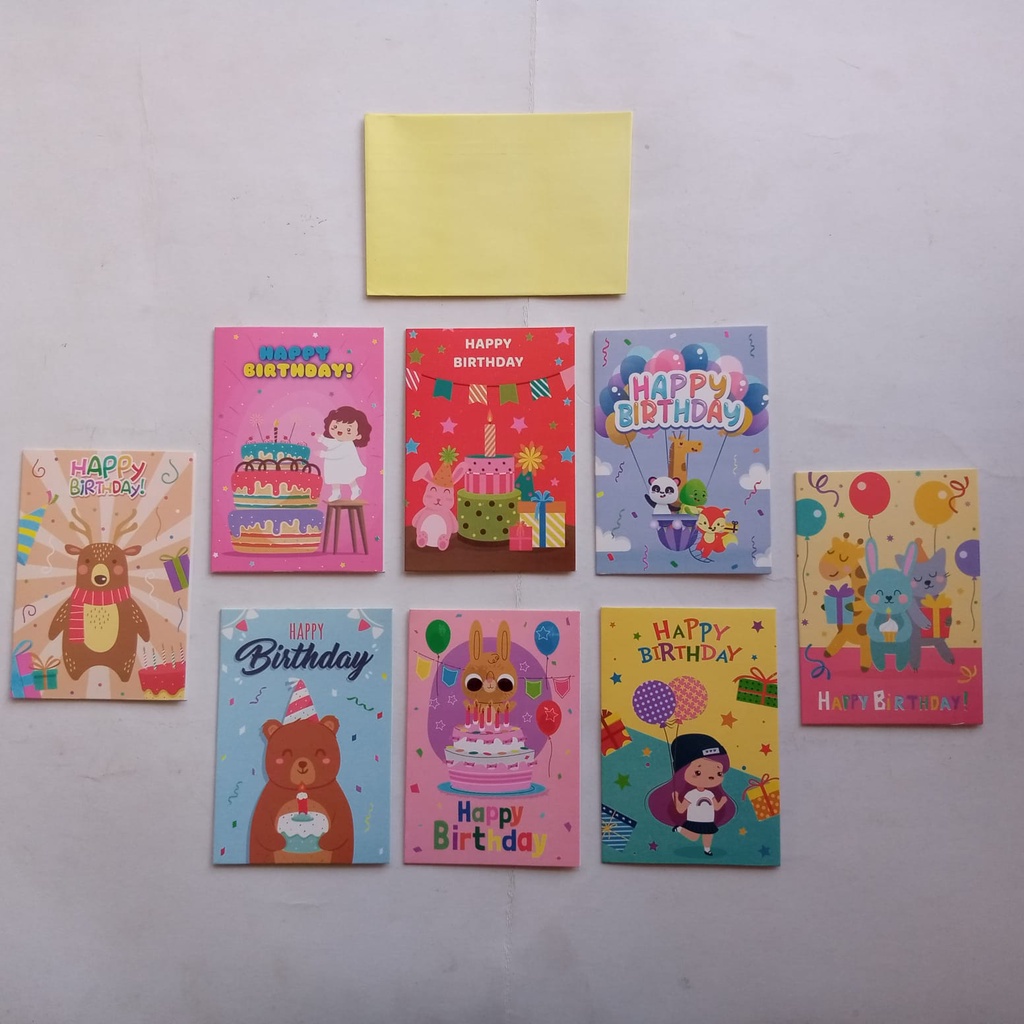 Jual KARTU UCAPAN I KARTU UCAPAN ULANG TAHUN | Shopee Indonesia