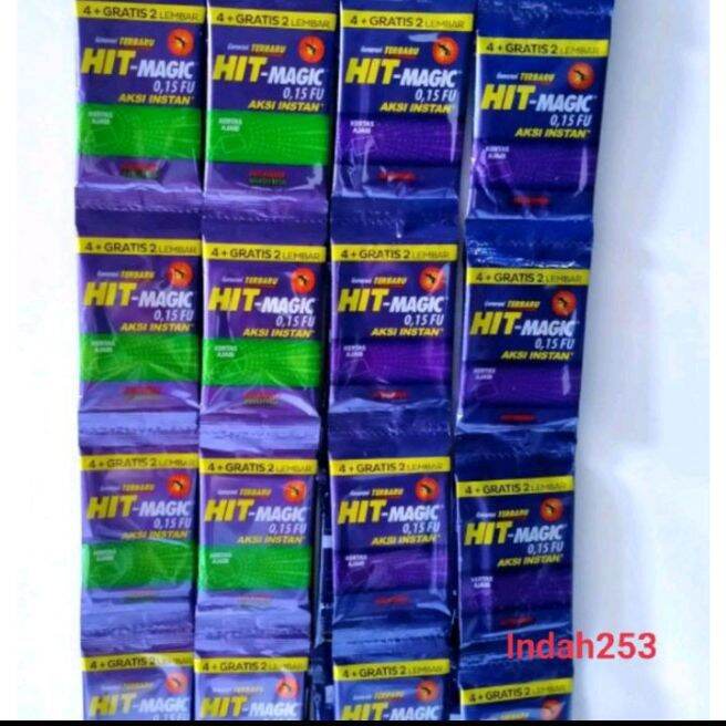 Jual 12saset HIT - MAGIC Obat nyamuk bakar kertas ajaib satu renceng ...