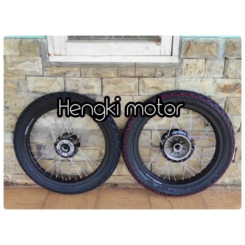 Jual velg rk king ring v Rossi UK 160-185x18 plus ban | Shopee Indonesia