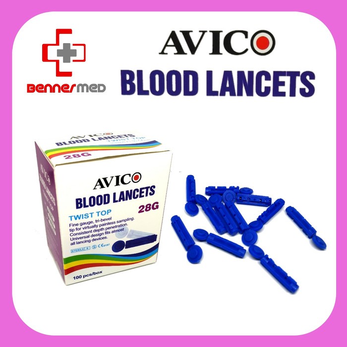 Jual Blood lancet/jarum lancet murah / blood lancet untuk easy touch