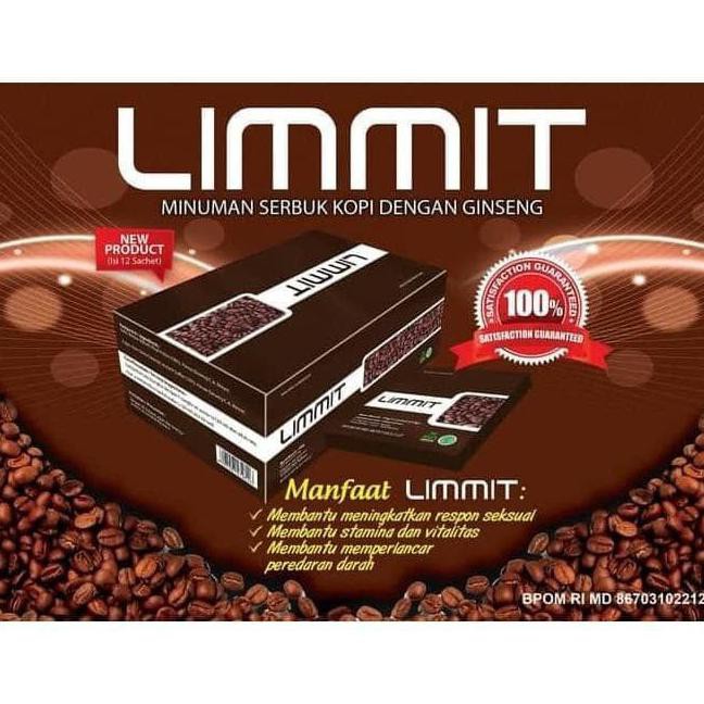 Jual Terbukti Khasiat Kopi Limmit Coffee Limit Stamina Pria Obat Herbal Kuat Vitalitas Laki 4020