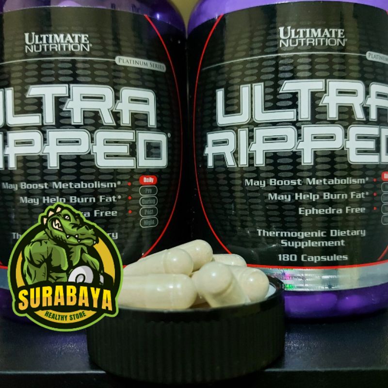 Jual Ultimate Nutrition Ultra Ripped Ecer 1 Capsules Suplemen Fitness