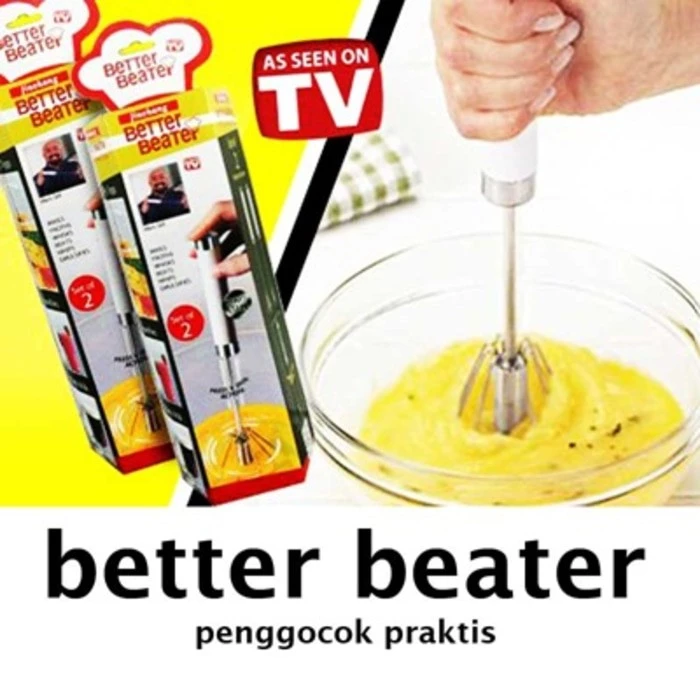 Better beater / hand mixer / pengocok (1set = 2pcs) | AutoStock