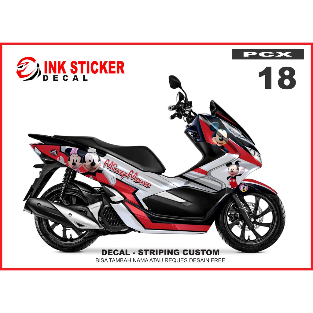 Jual Sticker Decal PCX full Body Desain 018 | Shopee Indonesia