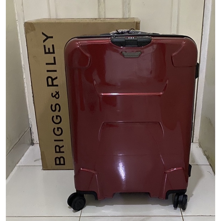 Jual Koper Lugage Briggs And Riley Torq Medium Spinner RED 73.4L Shopee Indonesia