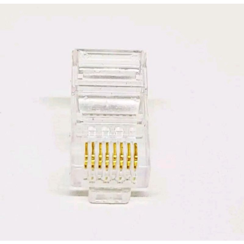 Jual konektor RJ 45 cat5 cat6 standar murah | Shopee Indonesia