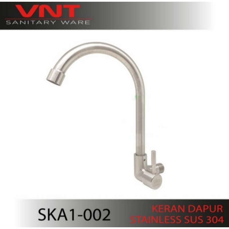 Jual Kran Sink Stainless Tembok Sus 304 Kran Cuci Piring Dinding Shopee Indonesia