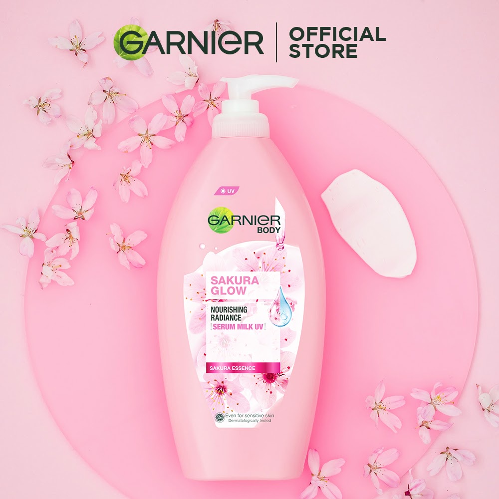 Jual Garnier Sakura White Body Lotion 400ml Shopee Indonesia