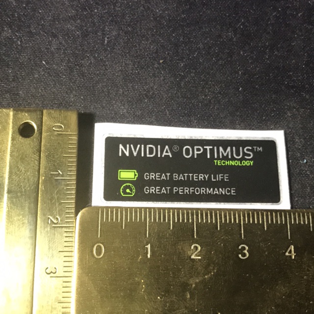 Jual Stiker Sticker nVidia Optimus ori | Shopee Indonesia