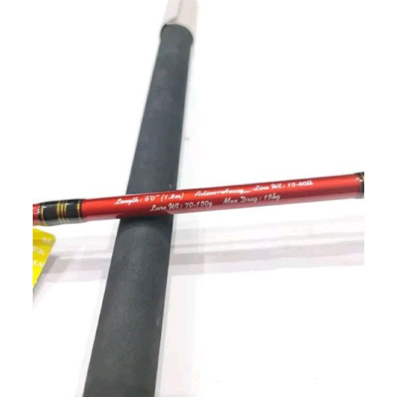 Jual joran jig seahawk monster III 150cm 165cm 180cm 40lb | Shopee ...