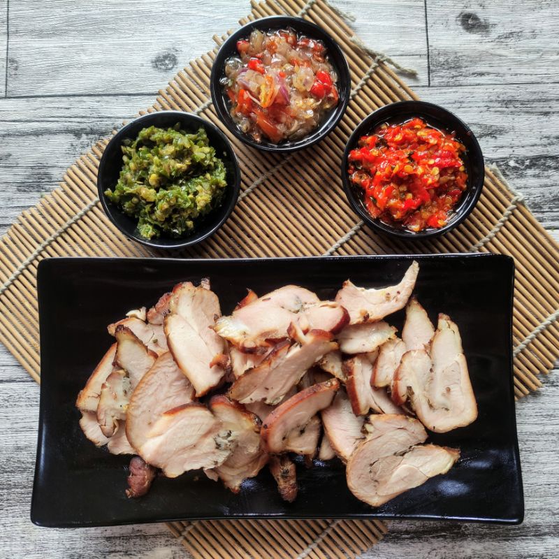 Jual SAY SAPI - Sei Ayam / Smoked Chicken / Ayam Asap Kemasan 250 gram ...
