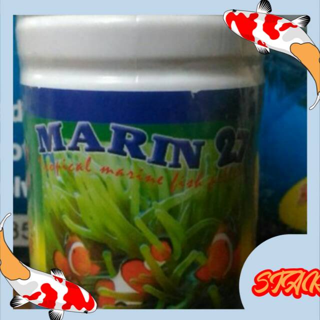 Jual Makanan Ikan Laut Marin Marine Netto Gr Shopee Indonesia