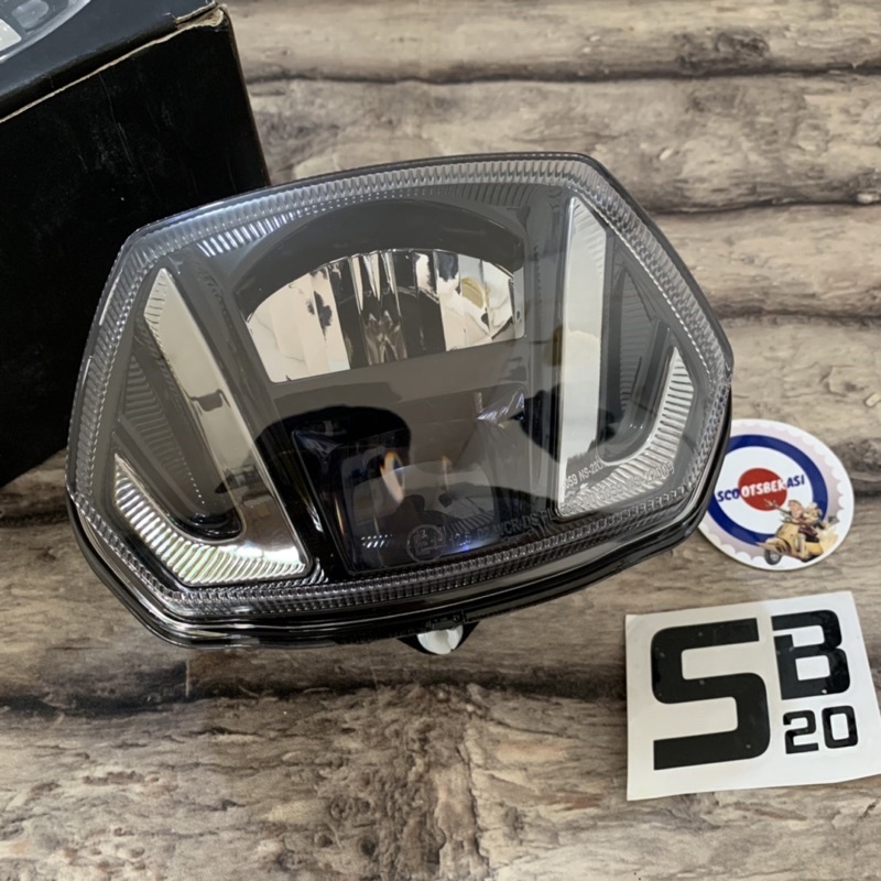 Jual Headlamp Daymaker LED SIP Vespa Sprint Shopee Indonesia