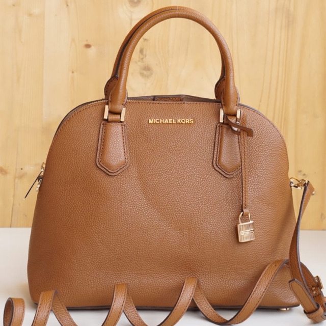 Jual Tas mk original Michael kors adele large dome satchel luggage Shopee Indonesia