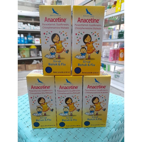 Jual ANACETIN Sirup Batuk&Flu 60ml | Shopee Indonesia