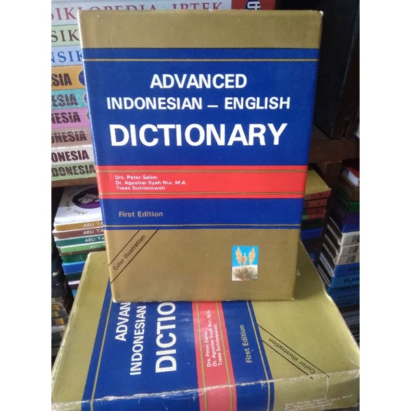 Jual ORIGINAL ADVANCED INDONESIAN ENGLISH DICTIONARY Peter Salim