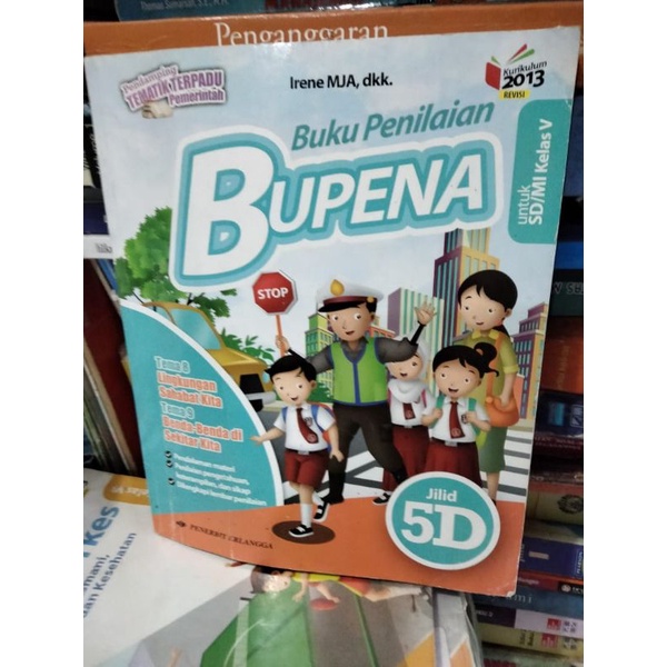 Jual BUKU BUPENA 5D/KELAS 5/V SD ERLANGGA REVISI | Shopee Indonesia