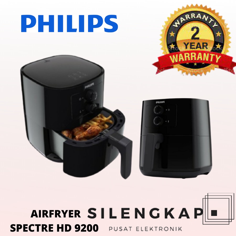 Jual PHILIPS ESSENTIAL AIRFRYER HD9200/90 AIR FRYER HD9200 | Shopee ...