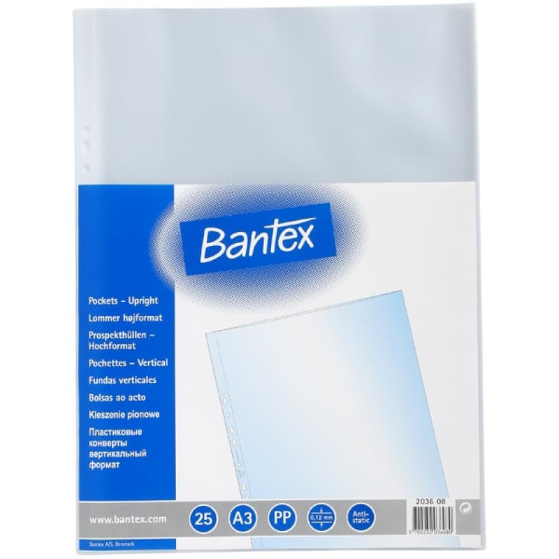 Jual Kantong Pocket File Binder Bantex A3 Potrait 2036 | Shopee Indonesia