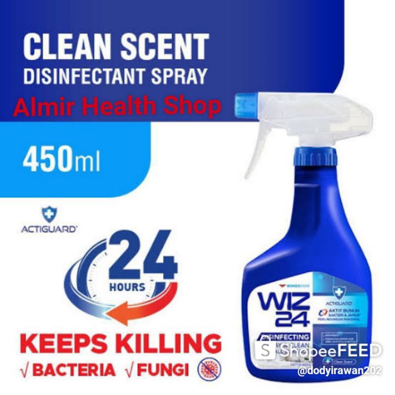 Jual Disenfectant spray 450ML | Shopee Indonesia