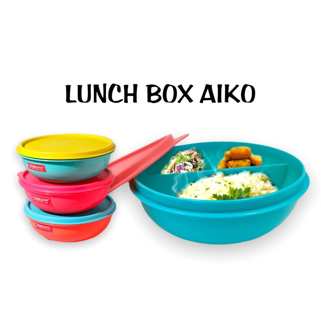 Jual Lunch Box Aiko Lolita Wadah Bekal Nasi Tempat Nasi Kotak